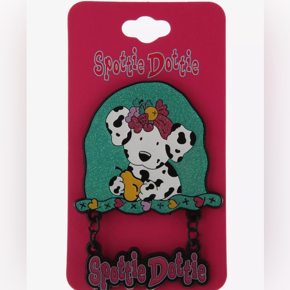 Spottie‎ Dottie Glitter Enamel Pin Hot Topic